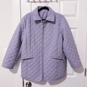 Lavender Quilted Jacket